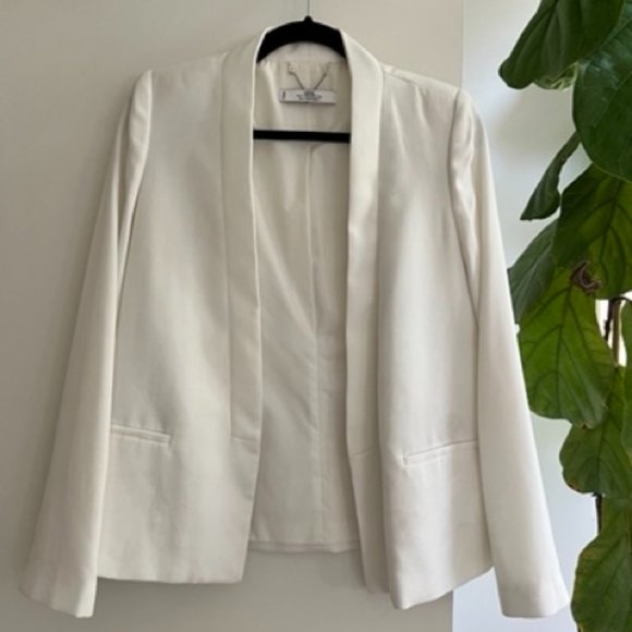 Mango Jackets & Blazers - Mango White Blazer (suit style)